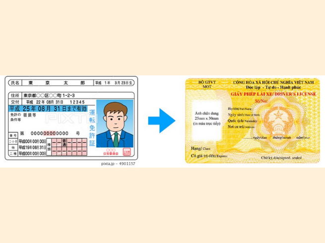 Đổi bằng lái xe Hồng Kông sang Việt Nam