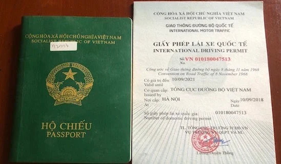 đổi bằng lái xe quôc tế idp