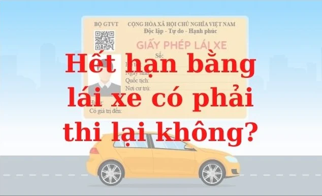 dịch vụ đổi bằng lái xe hết hạn